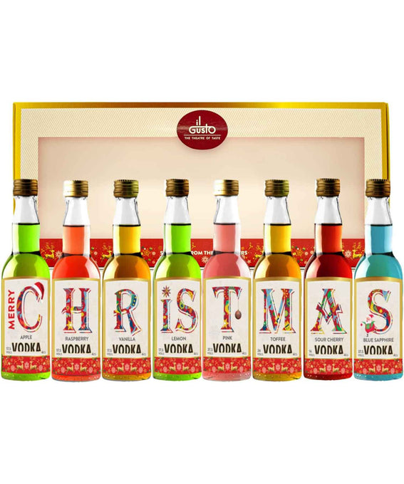 Christmas Gift - Tasting Vodka Set 40ml each (Pack of 8)