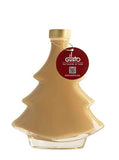 Salted Caramel Liqueur in Round Christmas Tree Shaped Glass Bottle - 200ML - 17%Vol