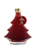 Cherry Bakewell Gin in Round Christmas Tree Shaped Glass Bottle - 200ML - 28%Vol