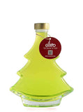 Lemon Vodka in Round Christmas Tree Shaped Glass Bottle - 200ML - 17.5%vol