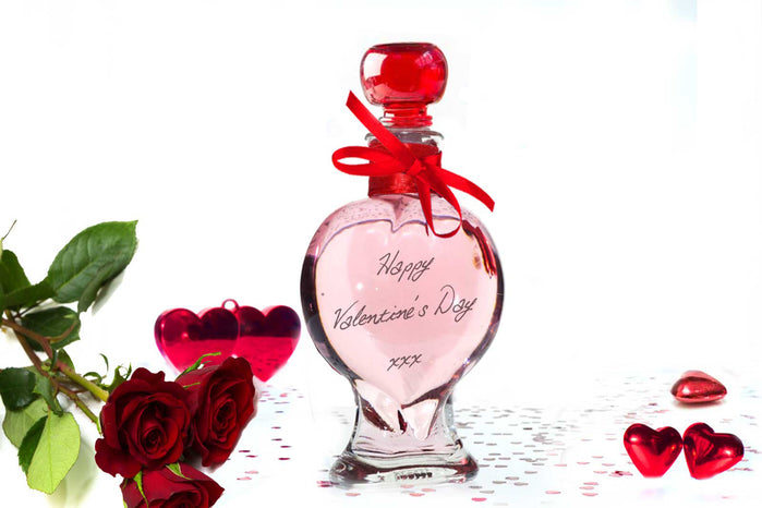 Heart Decanter 200ml with Pink Vodka - 39%